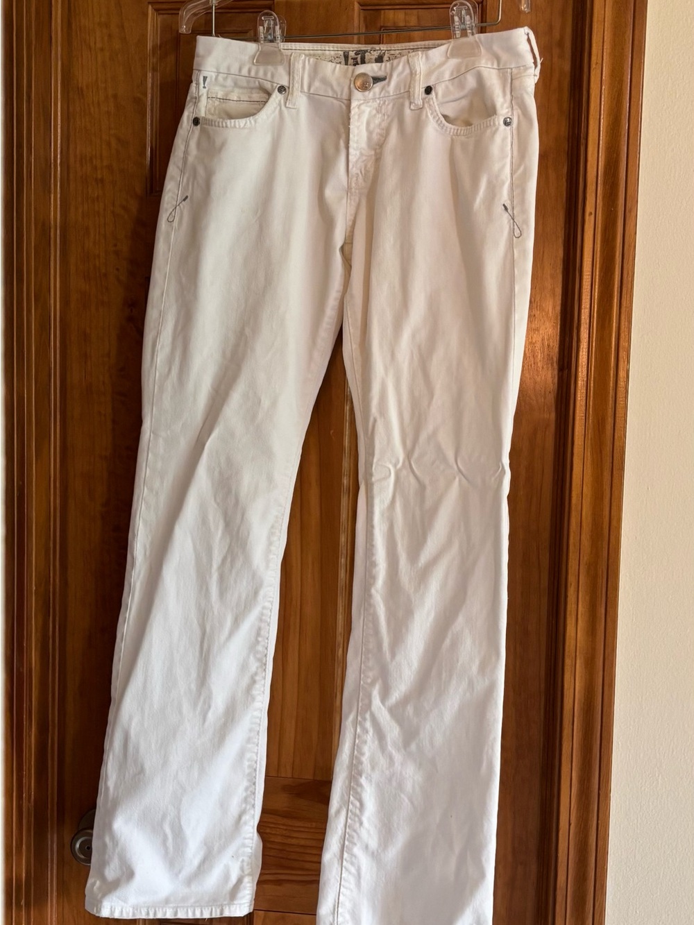!It Vintage Los Angeles white Straight-Leg Jeans - Picture 8 of 16